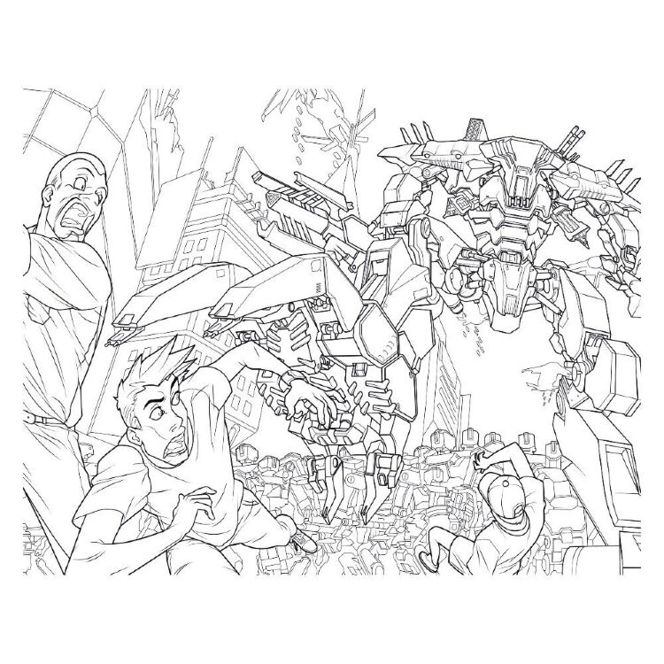 Раскраска Overwatch Coloring Book