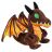 Мягкая игрушка World of Warcraft Dark Whelpling Plush