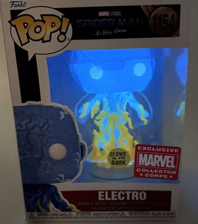 Фігурка Funko: Electro Фанко Електро (Marvel CC Exclusive) Glow in the Dark 1154