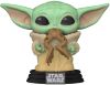 Фигурка Funko Star Wars: Mandalorian Мандалорец with Frog Фанко Звёздные войны Grogu Грогу 379