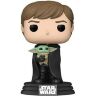 Фигурка Funko Star Wars Mandalorian Luke Skywalker with Grogu Фанко Мандалорец Люк Грогу 482