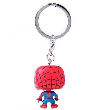 Брелок Funko Pocket Pop Marvel Spiderman Человек паук фанко