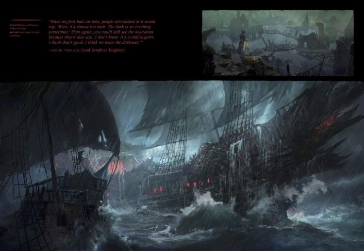 Книга Артбук Диабло The Art of Diablo Volume II (Твёрдый переплёт) (Eng) Том 2