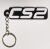 Брелок CS GO Counter Strike Logo Keychain ABS пластик 6 см.