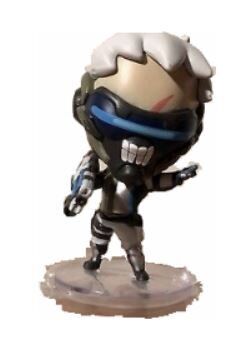Мини фигурка Cute But Deadly Series 3 (Overwatch Edition) Bone Soldier: 76