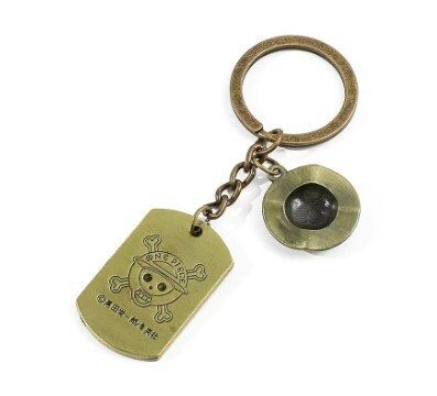 Брелок One Piece Anime Ван-Пис Большой куш металл 4 см.