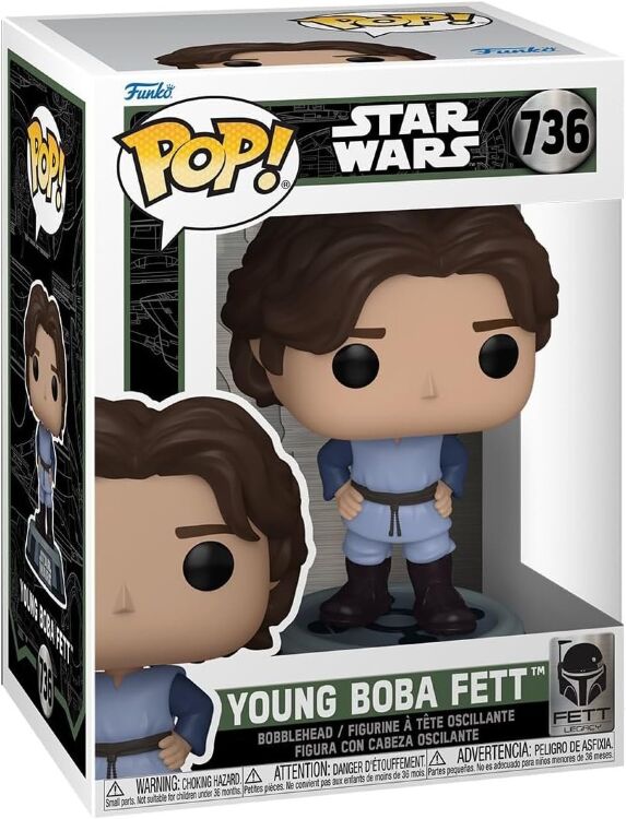 Фигурка Funko Star Wars: Young Boba Fett Боба Фетт Фанко Звёздные войны 736