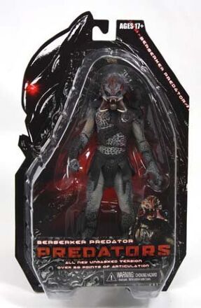 Фігурка UnMasked Berserker Predator Action Figure NECA