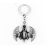Брелок Batman Metal Keychain #3 (цвет серый)