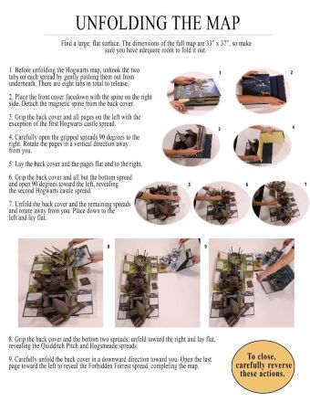 Книга 3D карта Хогвартс Гаррі Поттер Harry Potter: A Pop-Up Guide to Hogwarts (Тверда палітурка) (Eng)