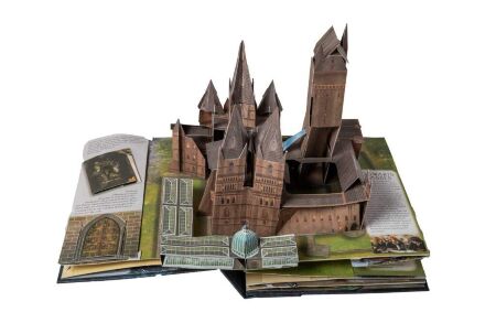 Книга 3D карта Хогвартс Гаррі Поттер Harry Potter: A Pop-Up Guide to Hogwarts (Тверда палітурка) (Eng)