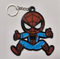 Брелок Marvel Spider-man Keychain Человек паук ABS пластик 9 см.