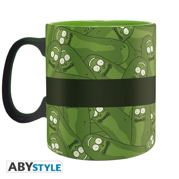 Кружка Rick and Morty Pickle Rick Ceramic Mug Чашка Рик и Морти 460 ml 