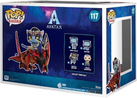 Фігурка Funko Ride Deluxe: Avatar – Toruk Makto with Jake Sully – фанко Аватар Джейк Саллі ТОРУК МАКТО 117