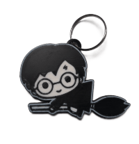 Брелок Harry Potter Гарри на метле Keychain ABS пластик 6 см. 