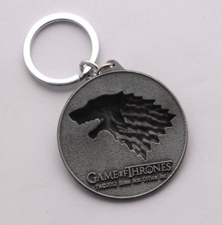 Брелок Game of Thrones Stark Wolf Head №2