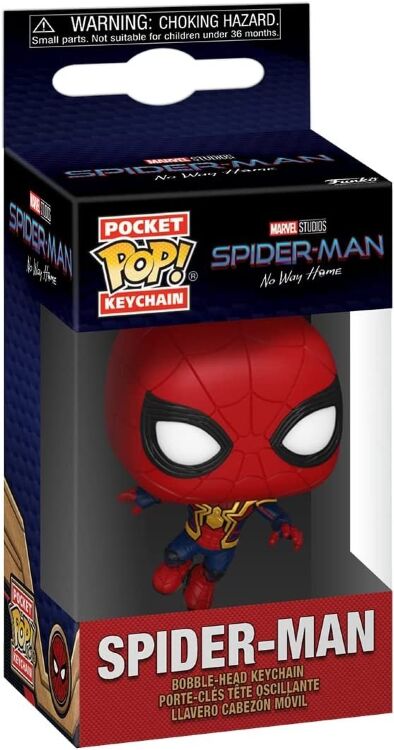 Брелок Funko Pocket Pop Marvel Spiderman No Way Home - Человек паук фанко