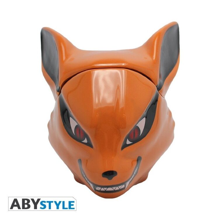 Чашка 3D NARUTO SHIPPUDEN Kyubi Ceramic Mug Наруто 400 мл 