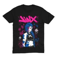 Футболка Morze League of Legends Arcane Jinx Лига Легенд Аркан Джинкс (размер L)