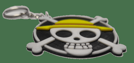 Брелок One Piece Anime Ван-Піс Великий куш Keychain ABS пластик 6 см.