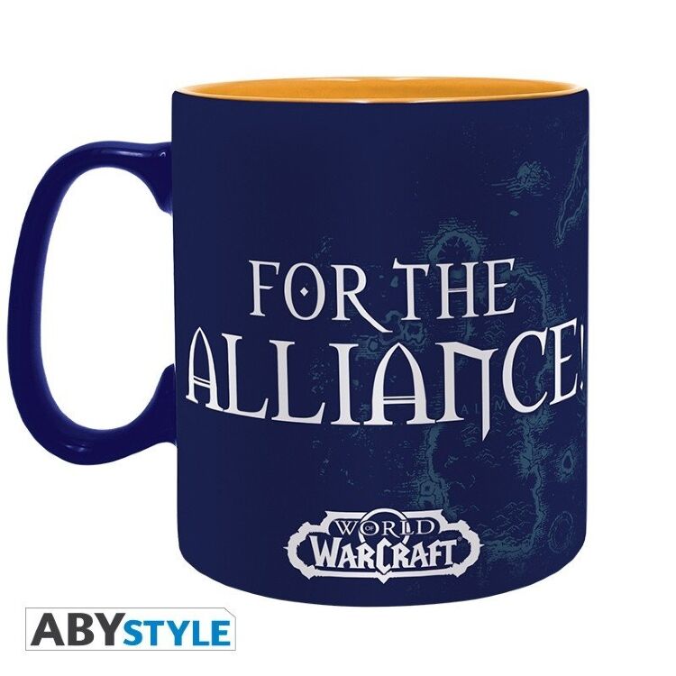 Чашка Abystyle World of Warcraft Logo Mug Alliance кружка Альянс 460 мл.