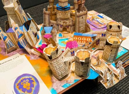 Книга Варкрафт 3D Тривимірна карта Азерота World of Warcraft Pop-Up Book (Тверда палітурка) (Eng)