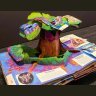Книга Варкрафт 3D Трехмерная карта Азерота World of Warcraft Pop-Up Book (Твёрдый переплёт) (Eng)
