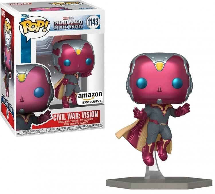 Фігурка Funko Marvel Civil War Vision Фанко Віжн Amazon Exclusive 1143 Фігурка Funko Marvel Civil War Vision Фанко Віжн Amazon Exclusive 1143