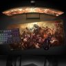 Коврик для мыши игровая поверхность Blizzard DIABLO 4 Heroes (Диабло)  XL (90*42 cm)