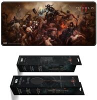Коврик для мыши игровая поверхность Blizzard DIABLO 4 Heroes (Диабло)  XL (90*42 cm)