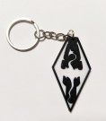 Брелок Skyrim Keychain Скайрім ABS пластик 5 см.