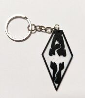 Брелок Skyrim Keychain Скайрим ABS пластик 5 см.