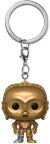 Брелок Funko Pocket Pop Star Wars Keychain C3PO