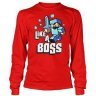  Футболка довгий рукав Minecraft Like a Boss Boys 8-20 Long Sleeve Tee (розмір M)