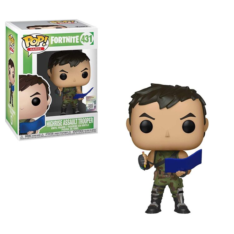 Фігурка Funko Pop! Fortnite фанк Фортнайт Highrise Assault Trooper