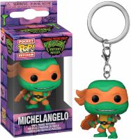 Брелок Funko TMNT Teenage Mutant Ninja Turtles Michelangelo фанко Черепашки ниндзя Микеланджело 4 см.