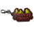 Брелок Stranger Things Дуже дивні справи Logo Keychain ABS пластик 4 см.