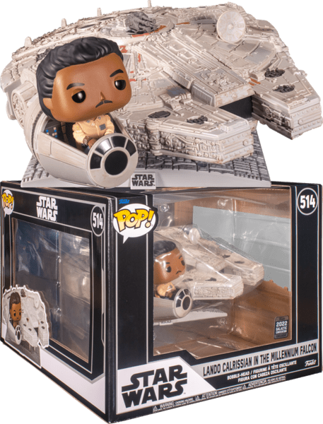 Фигурка Funko Star Wars Lando Millenium Falcon фанко Сокол тысячелетия Amazon Exclusive 514