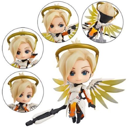 Фігурка Overwatch Nendoroid Mercy - Ангел (Good Smile) Classic Skin Version