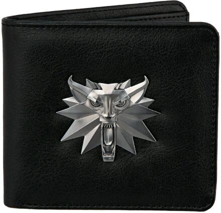 Гаманець JINX The Witcher 3 White Wolf Bi-Fold Wallet Black