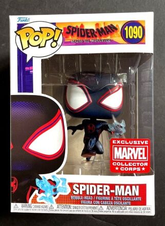 Фігурка Funko Marvel: Across the Spider Verse Spider-man Фанко Людина павук (Collector Corps Exclusive) 1090