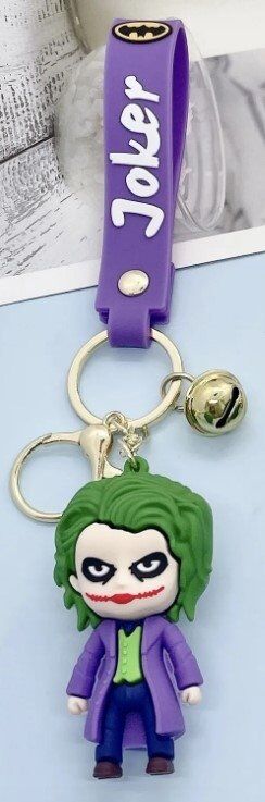 Брелок подвеска на рюкзак DC Super Hero Joker 3D Keychain Backpack Джокер