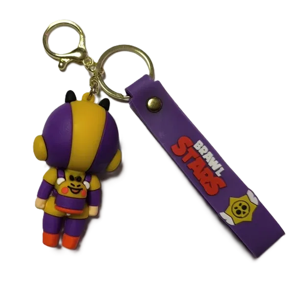 Брелок подвеска на рюкзак Brawl Stars 3D Keychain Backpack Бравл старс №8