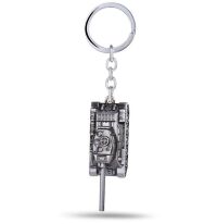 Брелок World of Tanks - танк (цвет: серебро)