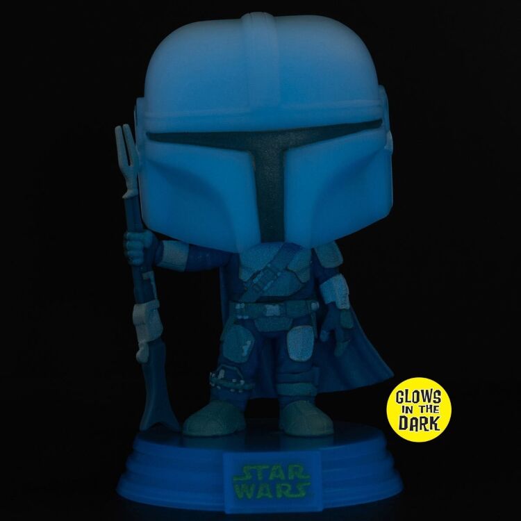 Фигурка Funko Star Wars The Mandalorian Hologram Звёздные войны Мандалорец фанко 345 Exclusive