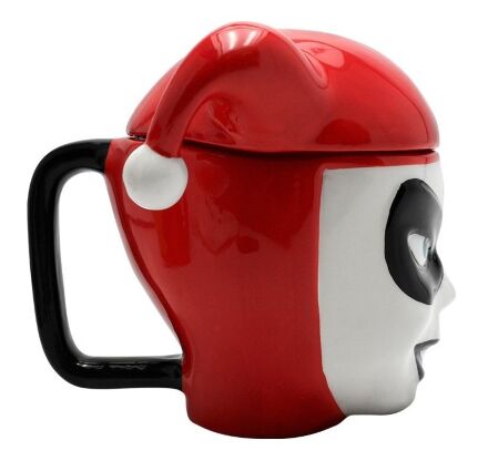 Чашка 3D DC Harley Quinn Sculpted ceramic Mug Кухоль Харлі Квін 300 мл