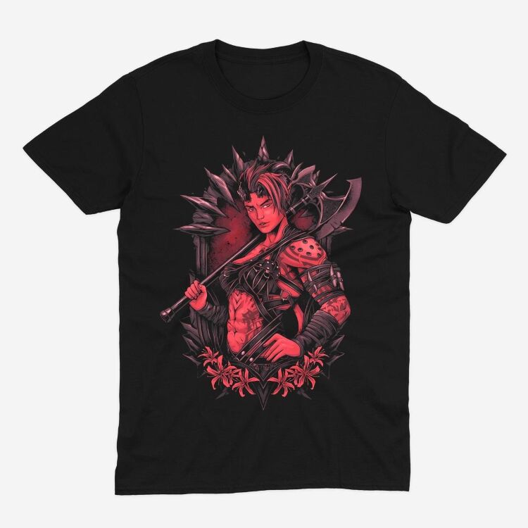 Футболка Morze Baldurs Gate Karlach Брама Балдура Карлах (розмір L)