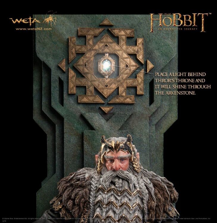 Статуэтка The Hobbit King Thror On Throne Statue (Weta Collectibles) Limited edition 