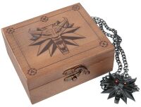 Медальон Ведьмак Witcher 3 LED Eyes Medallion + подсветка глаз