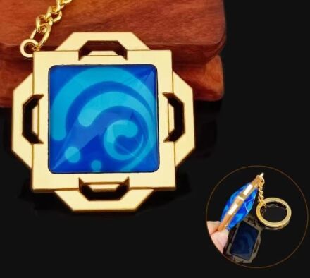 Брелок Genshin Impact Anime Keychain Геншін Імпакт метал 5 см. №4